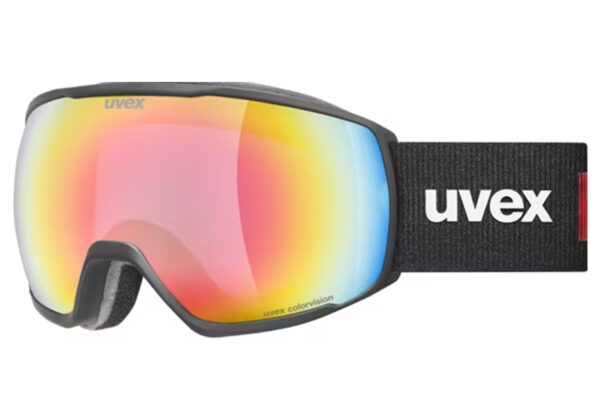 Uvex_Skibrille_Victorious_VC-black_matt_red